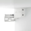 Weißer Spiegelschrank mit LED-Beleuchtung Zornela 91x15x76,5cm