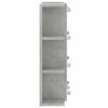 Spiegelwandschrank betongrau mit LED-Beleuchtung Roby 70x16,5x60cm