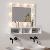 Weißer Spiegelschrank mit LED-Beleuchtung Bliznicov 60x31,5x62cm