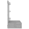 Spiegelschrank betonfarben mit LED-Beleuchtung Bliznicov 60x31,5x62cm