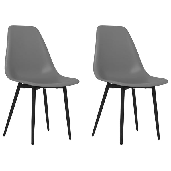 Harmaa ruokatuolit Heide (2 kpl pp)