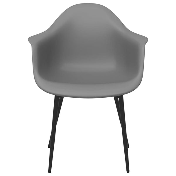 Harmaa ruokatuolit Erby (2 kpl)