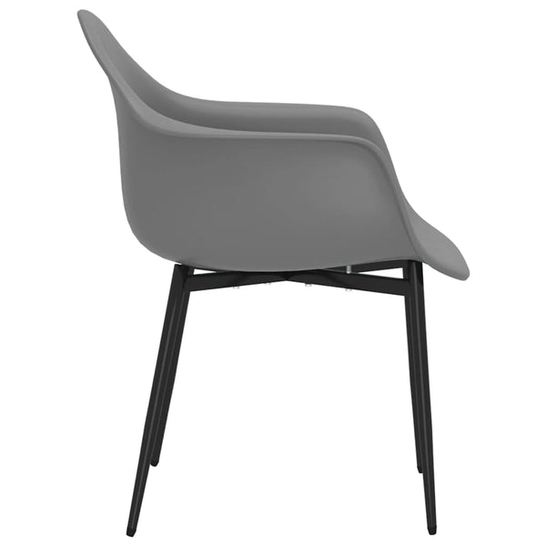 Harmaa ruokatuolit Erby (2 kpl)