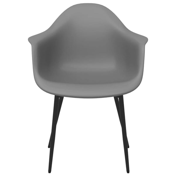 Harmaa ruokatuolit Erby (4 kpl)