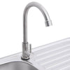 Edelstahl-Campingwaschbecken mit Wasserhahn Alexandry