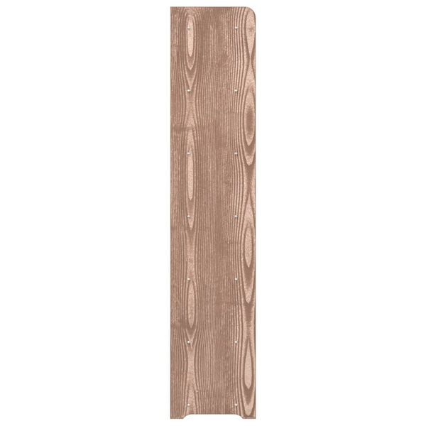 Brauner Schuhschrank Darian 90x24x117cm (Holz)