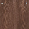 Brauner Schuhschrank Darian 90x24x117cm (Holz)