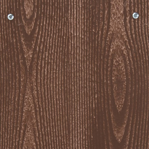 Brauner Schuhschrank Darian 90x24x117cm (Holz)