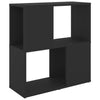 Schwarzes Bücherregal Donald\ 60x24x63cm (Holz)