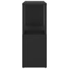 Schwarzes Bücherregal Donald\ 60x24x63cm (Holz)