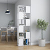 Weißes Bücherregal/Raumteiler Donald, 60x24x186cm