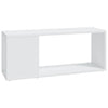 Weißes TV-Lowboard Donald 80x24x32cm (Spanplatte)