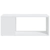 Weißes TV-Lowboard Donald 80x24x32cm (Spanplatte)