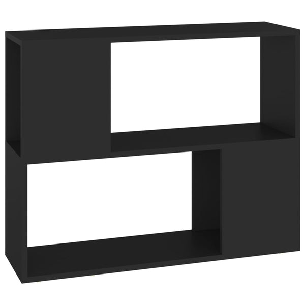 Schwarzes TV-Möbel Donald 80x24x63cm (Holz)