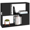 Schwarzes TV-Möbel Donald 80x24x63cm (Holz)