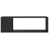 Schwarzer TV-Schrank Donald\ 100x24x32cm (Holz)