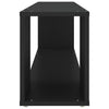 Schwarzer TV-Schrank Donald\ 100x24x32cm (Holz)