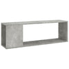 TV-Lowboard Donald Betongrau 100x24x32cm (Spanplatte)