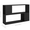 Schwarzes Bücherregal Donald\ 100x24x63cm (Holz)