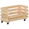 Vihanneskärry Nedrig 37x30x80cm (mänty)
