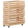 Vihanneskärry Nedrig 77x30x80cm (mänty)