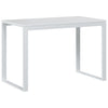 Weißer Computertisch Braia 110x60x73cm (Spanplatte)