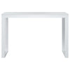 Weißer Computertisch Braia 110x60x73cm (Spanplatte)