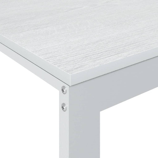 Weißer Computertisch Braia 110x60x73cm (Spanplatte)