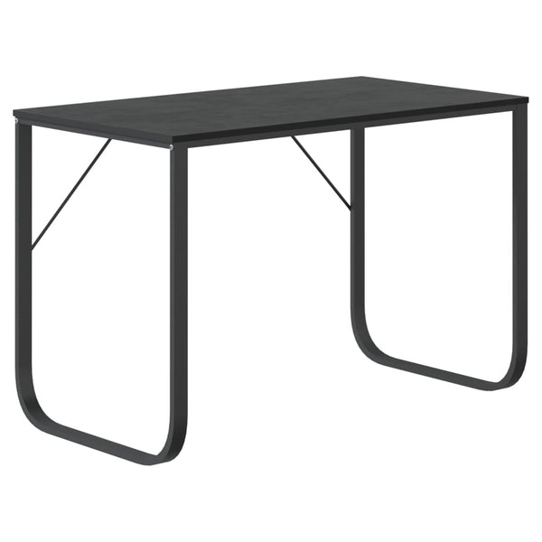 Schwarzer Computertisch Marcy 110x60x73cm (Spanplatte)