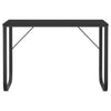 Schwarzer Computertisch Marcy 110x60x73cm (Spanplatte)