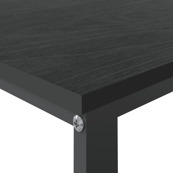 Schwarzer Computertisch Marcy 110x60x73cm (Spanplatte)