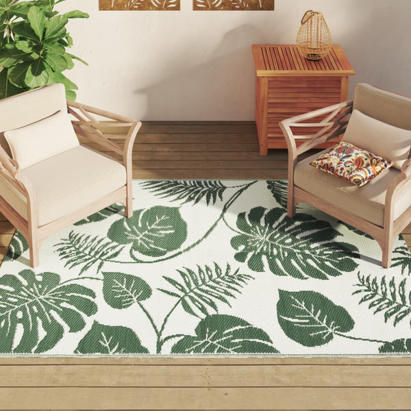 ARA KIL Outdoorteppich Grün 140x200 cm PP