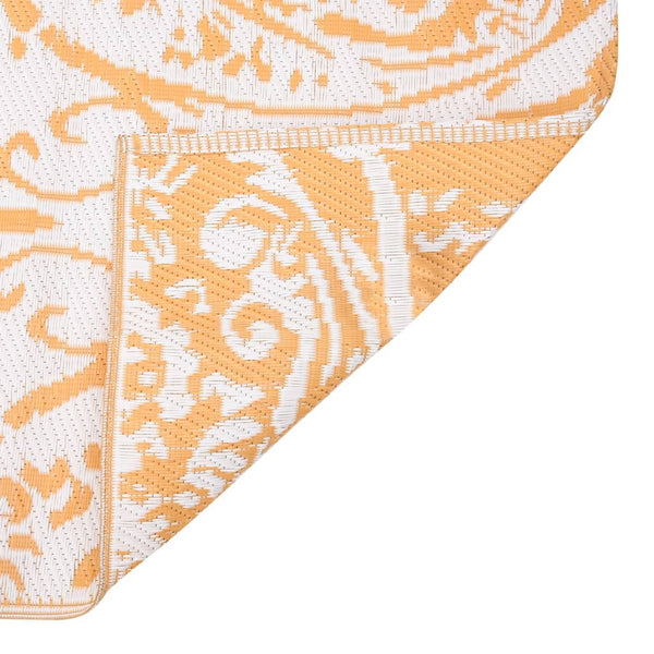 Gelber Outdoor-Teppich Marianovici 140x200cm (pp)