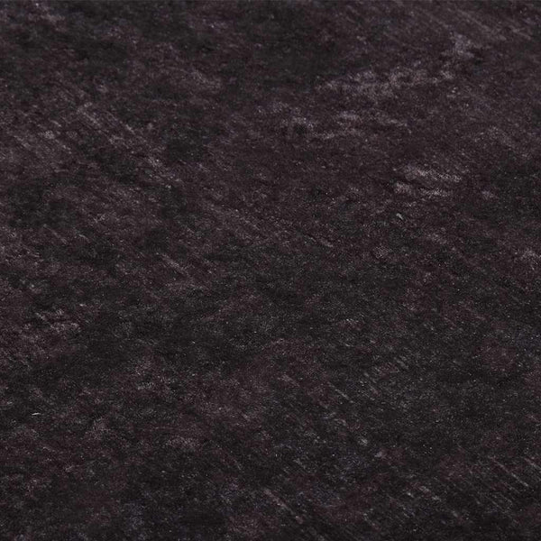Waschbarer Ifte Teppich Schwarz und Gold 80x150cm (rutschfest)