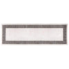 Heller beige Teppich, waschbar, Ifte 80x300cm (rutschfest)