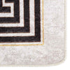 Heller beige Teppich, waschbar, Ifte 80x300cm (rutschfest)