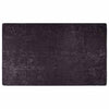 Anthrazitfarbener waschbarer Teppich Ifte 120x180cm (rutschfest)