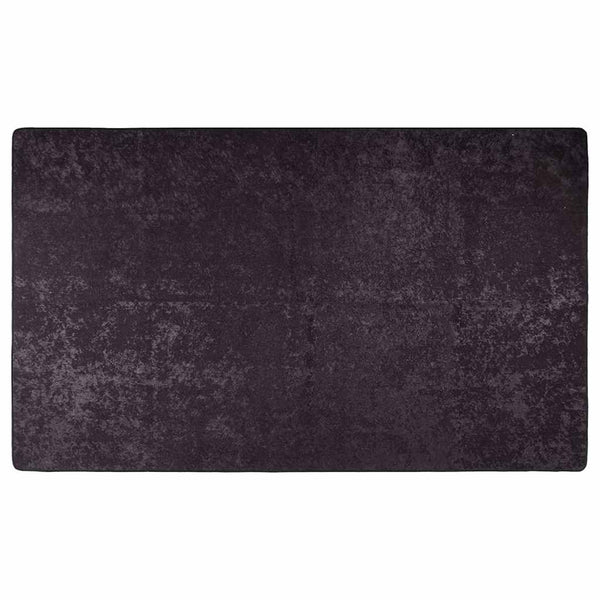 Anthrazitfarbener waschbarer Teppich Ifte 120x180cm (rutschfest)