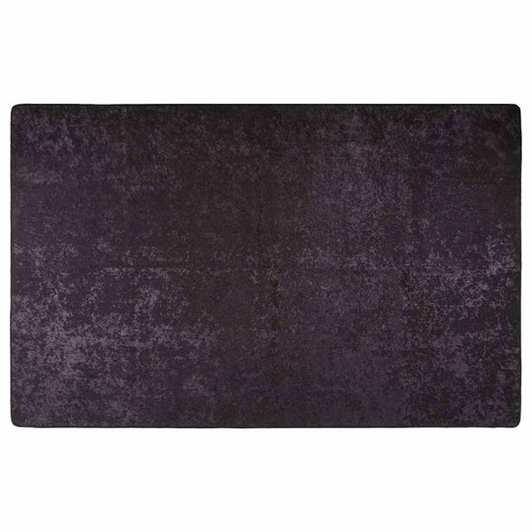 Anthrazit Teppich waschbar Ifte 160x230cm (rutschfest)