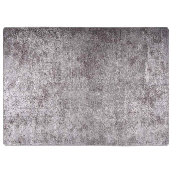 Ifte grauer waschbarer Teppich 120x180cm (rutschfest)