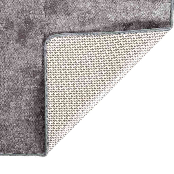 Ifte grauer waschbarer Teppich 120x180cm (rutschfest)