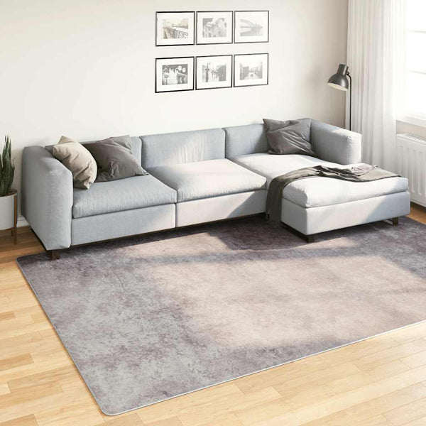 Ifte grauer waschbarer Teppich 190x300cm (rutschfest)