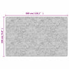 Ifte 190x300cm (rutschfest) waschbarer mehrfarbiger Teppich