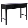 Schwarzer Schreibtisch Lichierca 108x45x76cm (Kaiserbaum)
