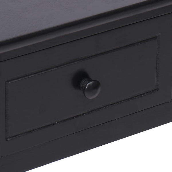 Schwarzer Schreibtisch Lichierca 108x45x76cm (Kaiserbaum)