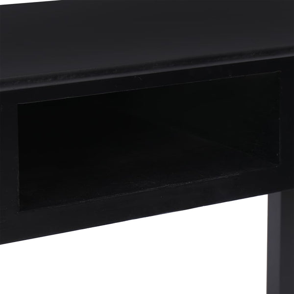 Schwarzer Schreibtisch Lichierca 108x45x76cm (Kaiserbaum)