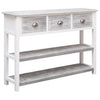 Antikgraues Sideboard Nicefora 108x30x76cm (Kaiserbaum)