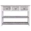 Antikgraues Sideboard Nicefora 108x30x76cm (Kaiserbaum)