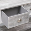 Antikgraues Sideboard Nicefora 108x30x76cm (Kaiserbaum)