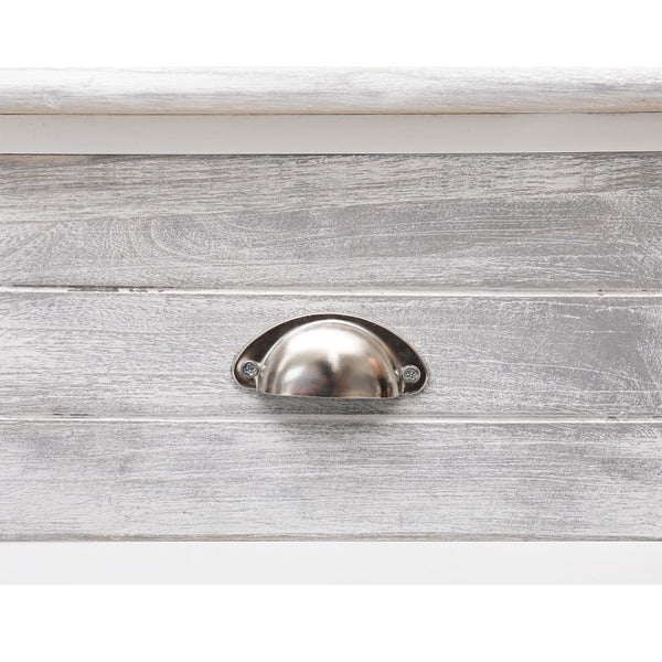 Antikgraues Sideboard Nicefora 108x30x76cm (Kaiserbaum)